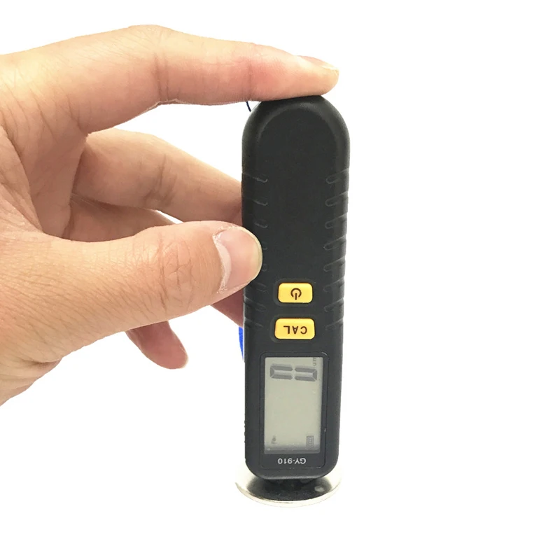 GY910 цифровой датчик толщины покрытия 1 микрон/0 ~ 1300 прибор для измерения
