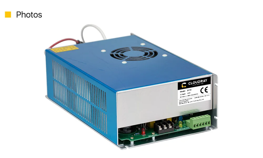 Cloudray DY13 Co2 лазерный источник питания для RECI Z2/W2/S2 Co2 лазерной трубки гравировки/резки DY серии