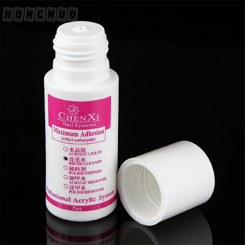 75 мл УФ Гель лак для удаления акриловых кистей жидкость очистки ногтей порошок