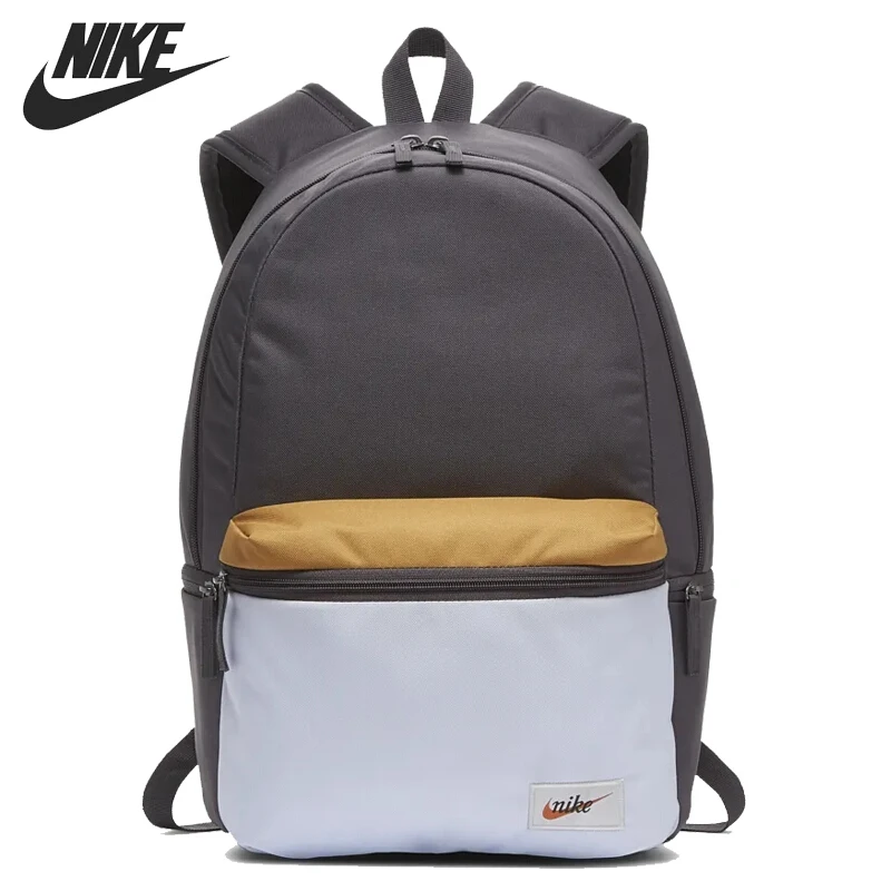 Оригинальный Новое поступление NIKE NK HERITAGE BKPK LABEL унисекс рюкзаки спортивные