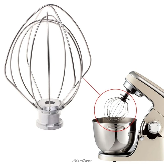 Wire Whip Attachment for Tilt-Head Stand Mixer for KitchenAid K5AWW 5 Quart  KSM50, KSM5 Egg Cream Stirrer Accessories - AliExpress