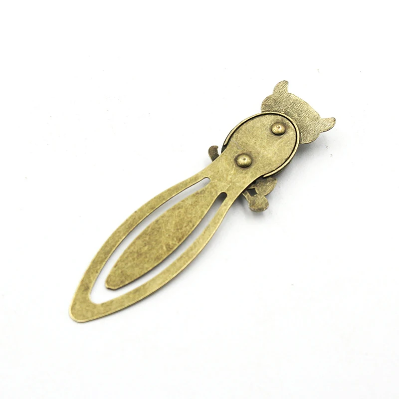 1 шт. держатель для книг с рисунком совы бабочки|bookmark vintage|page holdercabochon bookmark |