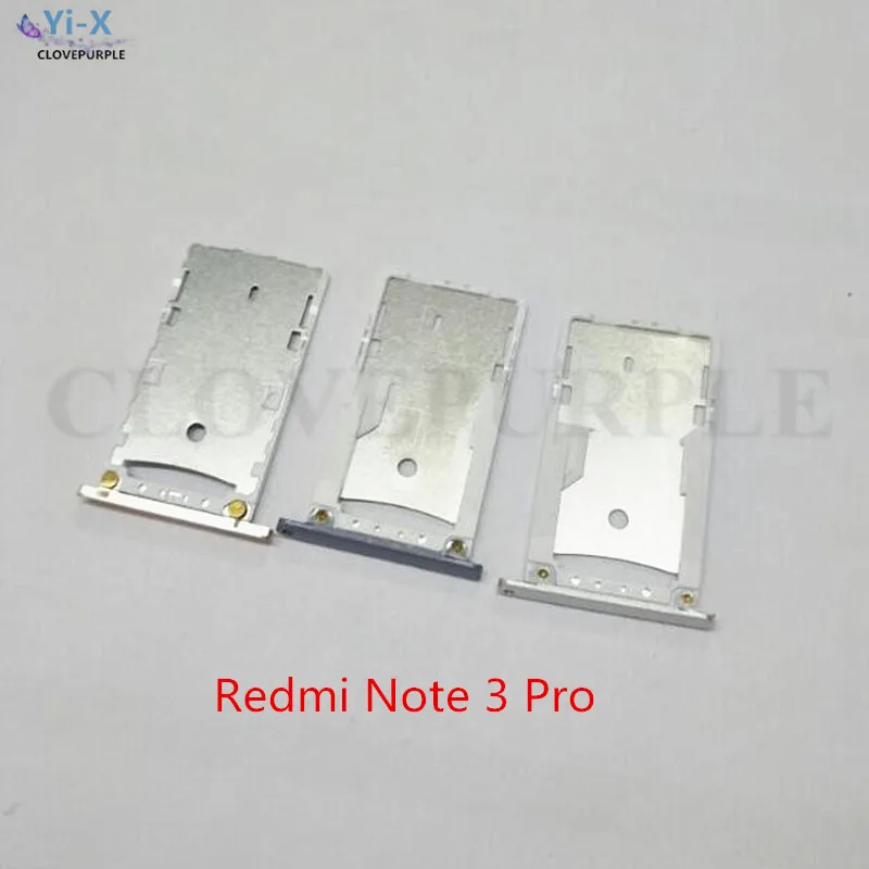 10 шт./лот для Xiaomi Redmi Note 3/ 3 Pro SIM держатель лотка Гнездо Слот запасные части|parts note