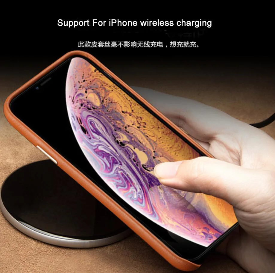 Чехол из натуральной кожи для iPhone XS 6 6S 8 7 Plus XR X Fundas Max Жесткий |