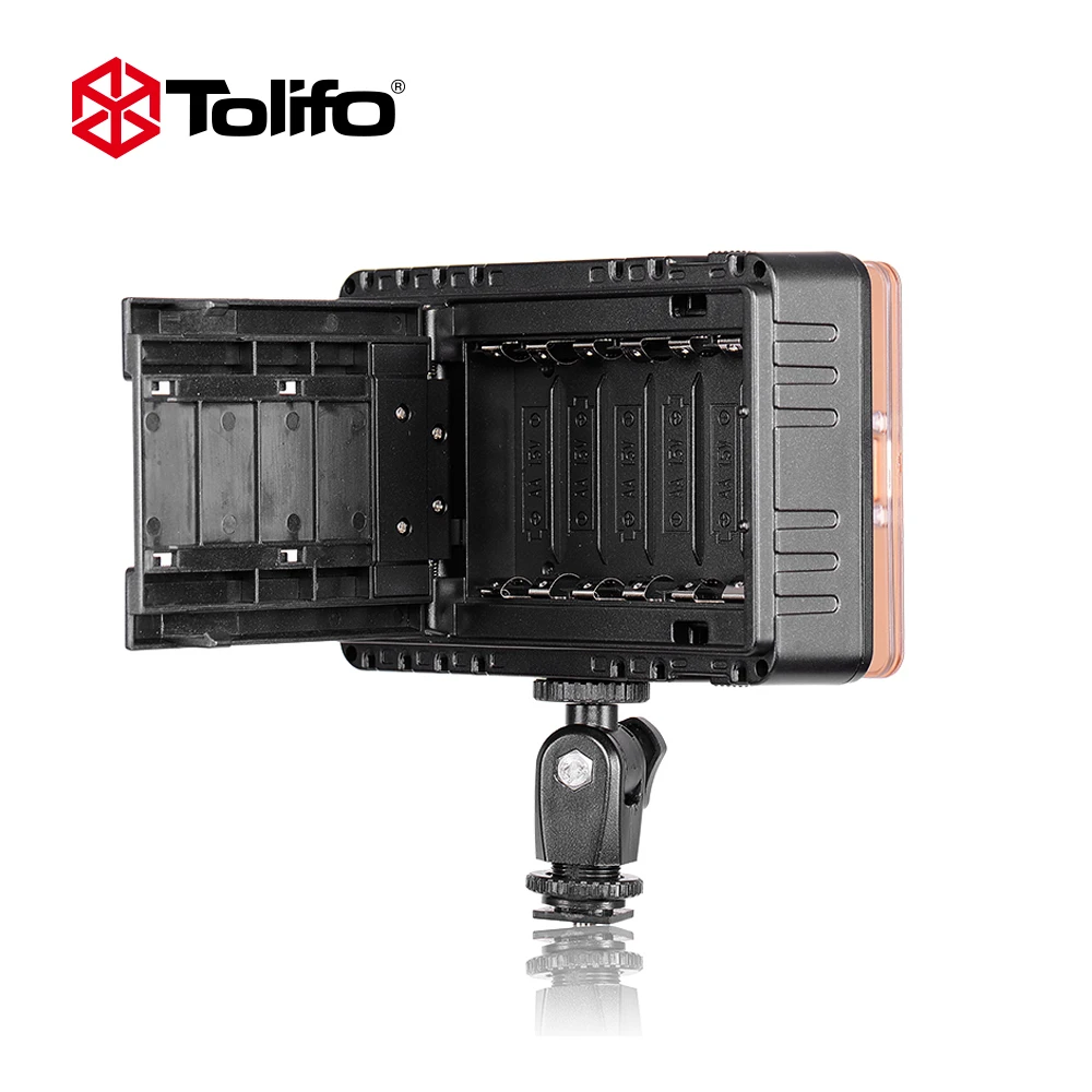 Tolifo PT 160b 160 светильник для видеокамеры двухцветная регулировка температуры