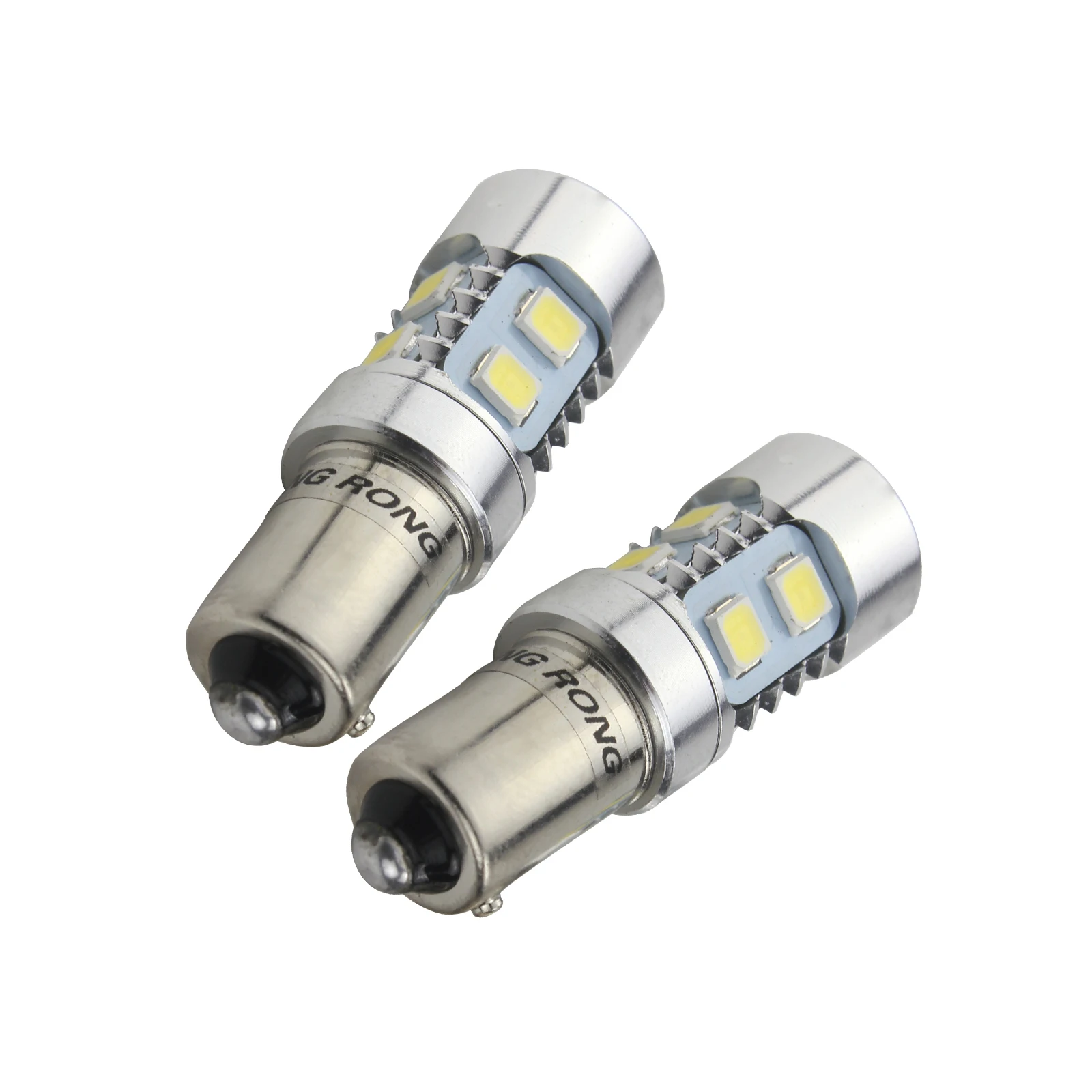 ANGRONG 2x H21W 435 BAY9s SAMSUNG 10W Светодиодный светильник с передним индикатором и обратной стороной DRL Белый