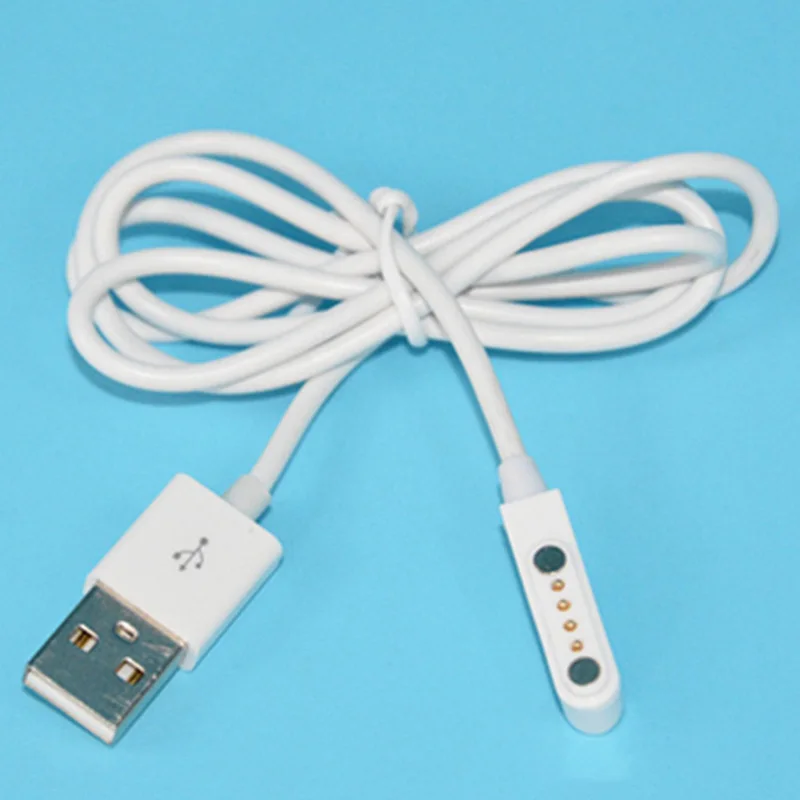USB 2 0 Штекер до 4 Pin Pogo кабель для зарядки Магнитный Кабель зарядного устройства