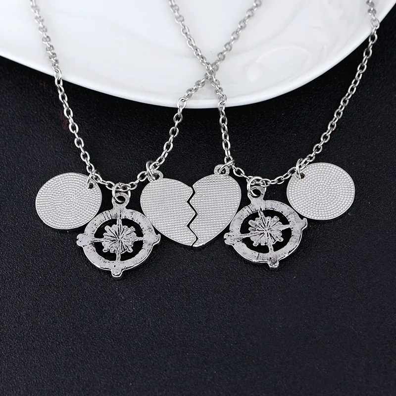 2017 Best Friend Compass Necklace Valentine Gift Couple Set Choker Christmas Gifts | Украшения и аксессуары