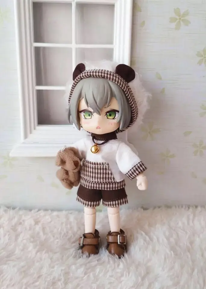 Новая обувь OB11 кожаная для куклы (подходит Ob11 obitsu11 средний Blyth cu poche)|Куклы| |