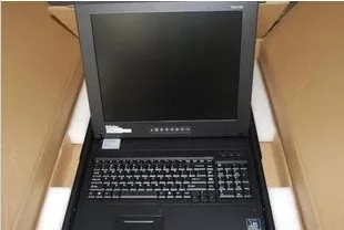 TMZ1710 1U устройство переключения KVM с креплением на стойку 17 дюймовый TFT ЖК дисплей