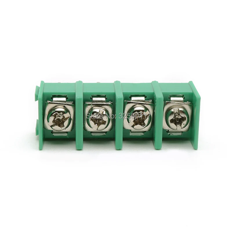 

100PCS KF 8500 Green Copper 4Pin Screw Terminal Block Connector 300V 20A Fence Type Connection 8.5 MM PCB Terminal Split Joint
