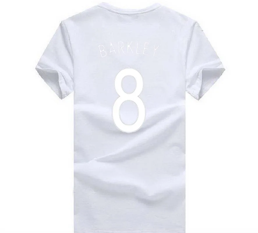 Russia Wor1d Cup fashion BARKLEY 8 t shirt Footballer top tee men 100% cotton o neck t-shirt | Мужская одежда