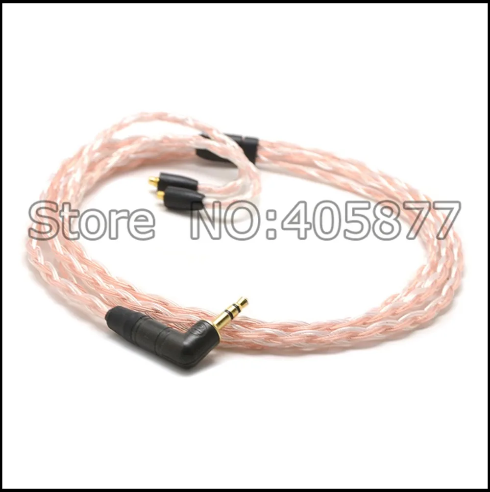 Высококачественный медный и серебряный кабель для наушников se215 se325 se425 se535 se846