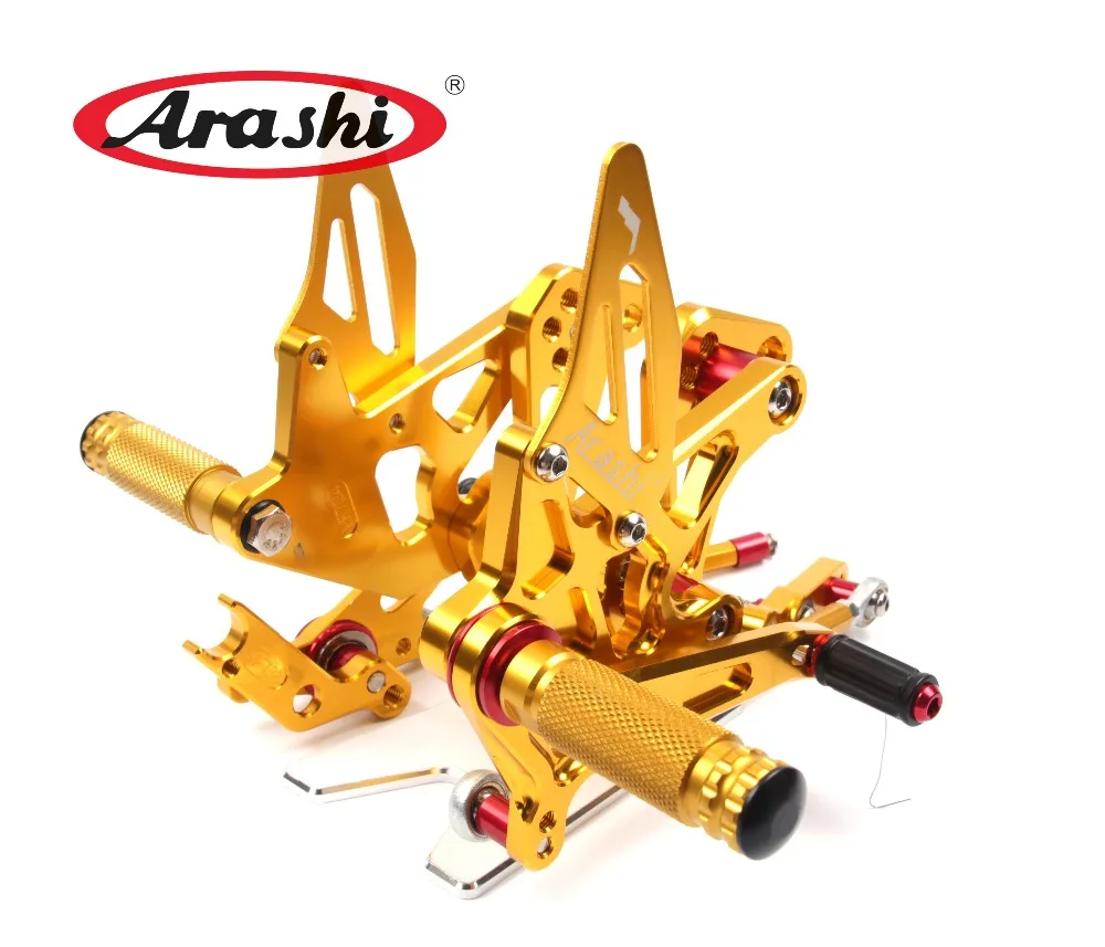 Arashi Rider Rearset регулируемые Подножки для MV AGUSTA Brutale 675 800 ДРАГСТЕР 2012-2015 2013 2014 Алюминий