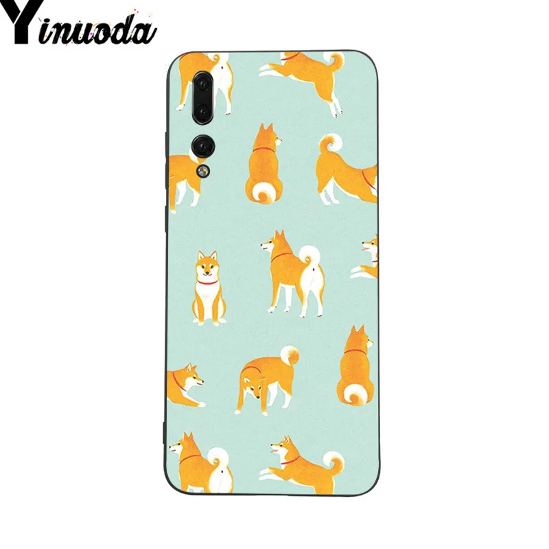 Чехол для телефона Yinuoda с изображением милой собаки Akita Huawei P9 P10 Plus Mate9 10 Mate10 Lite P20 Pro