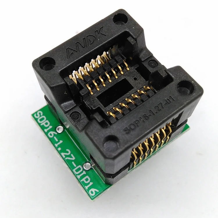 SOP14 SOIC 14 SO14 до DIP14 шаг программируемого гнезда 1 27 м ширина корпуса IC 3 9 мм мил