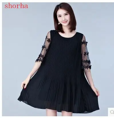 Платье для беременных с круглым вырезом и цветами | Мать ребенок