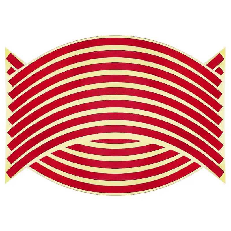 Светоотражающие Обода Колеса полоса лента стикер автомобиля для VW jetta Golf 6 POLO Passat