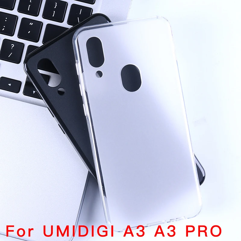 Мягкий ТПУ чехол для телефона Umi Umidigi A3 Pro задняя крышка Оригинальный смартфона