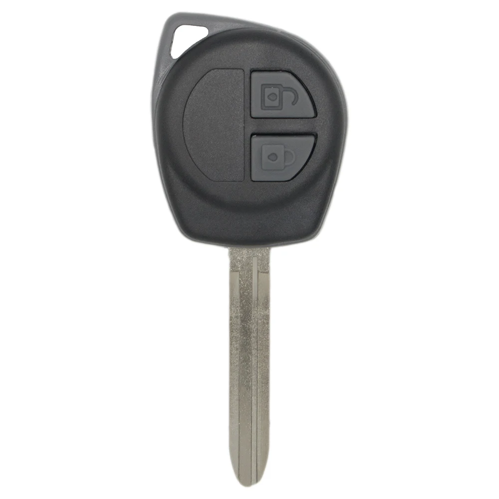 

WhatsKey 2 Button Remote Key Shell Cover Case For Suzuki Swift SX4 Ignis Liana Alto Grand Vitara Jimny With Silicone Rubber Pad