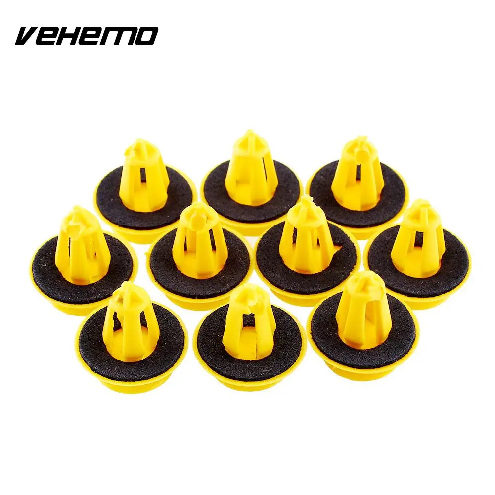 10 шт. межкомнатных дверей Пластик клипы Литье отделка фиксатор Подходит для AUDI