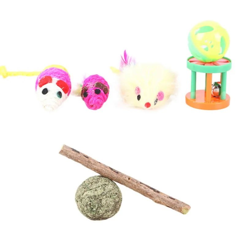 12 шт Различные маленькие мини игральные игрушки в виде мыши подарок для кошек собаки котята ценность игрушки для домашних животных