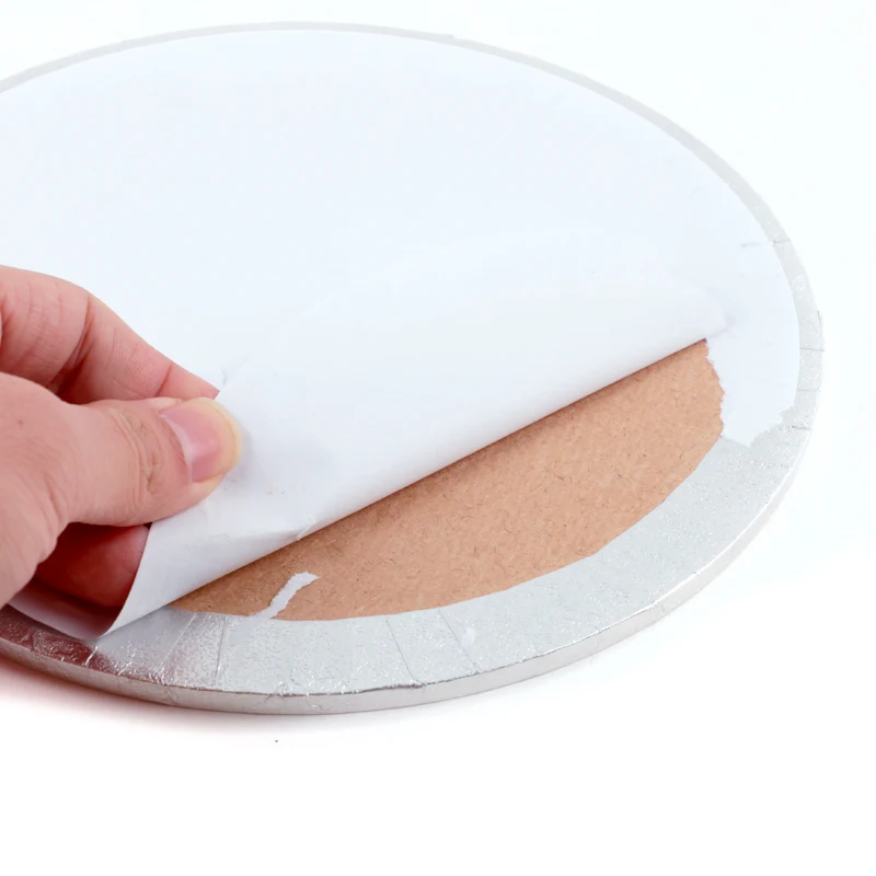 Delidge 2 Sizes Round Cake Stand Mat Wooden Display Board Strong Base Wedding Birthday Holder Dropshipping | Дом и сад