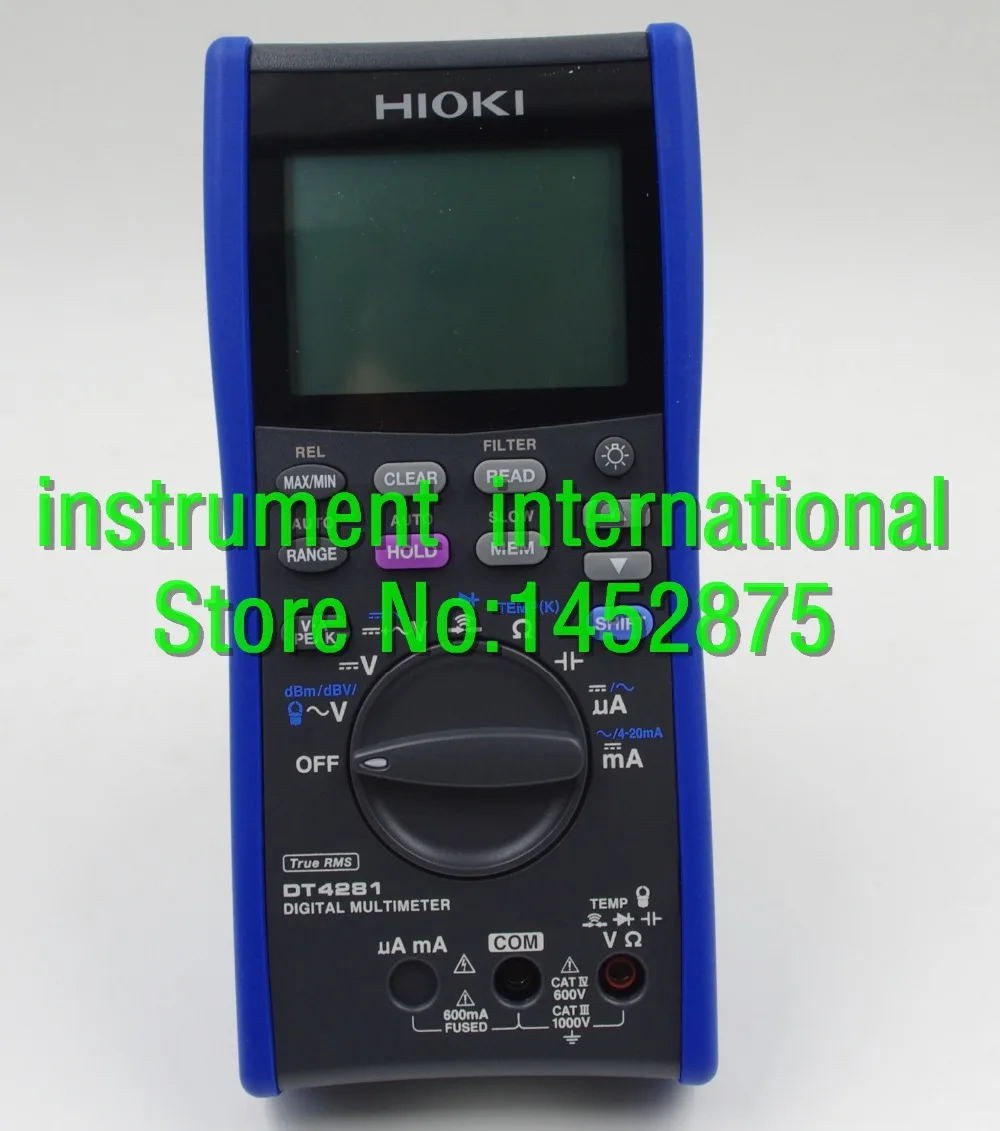 Цифровой мультиметр HIOKI DT4281 Быстрая Производительность профессионального