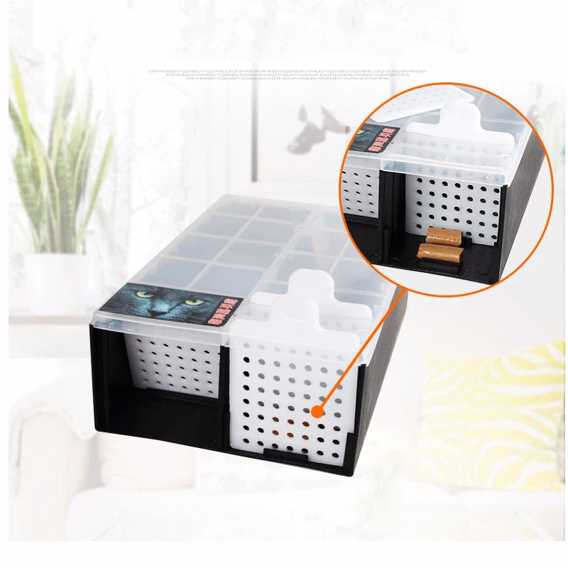 Continuous High-efficiency Mouse Trap Mice Cage Home Automatic Clip Rat Control Bait Rodent Repeller Artifact | Дом и сад