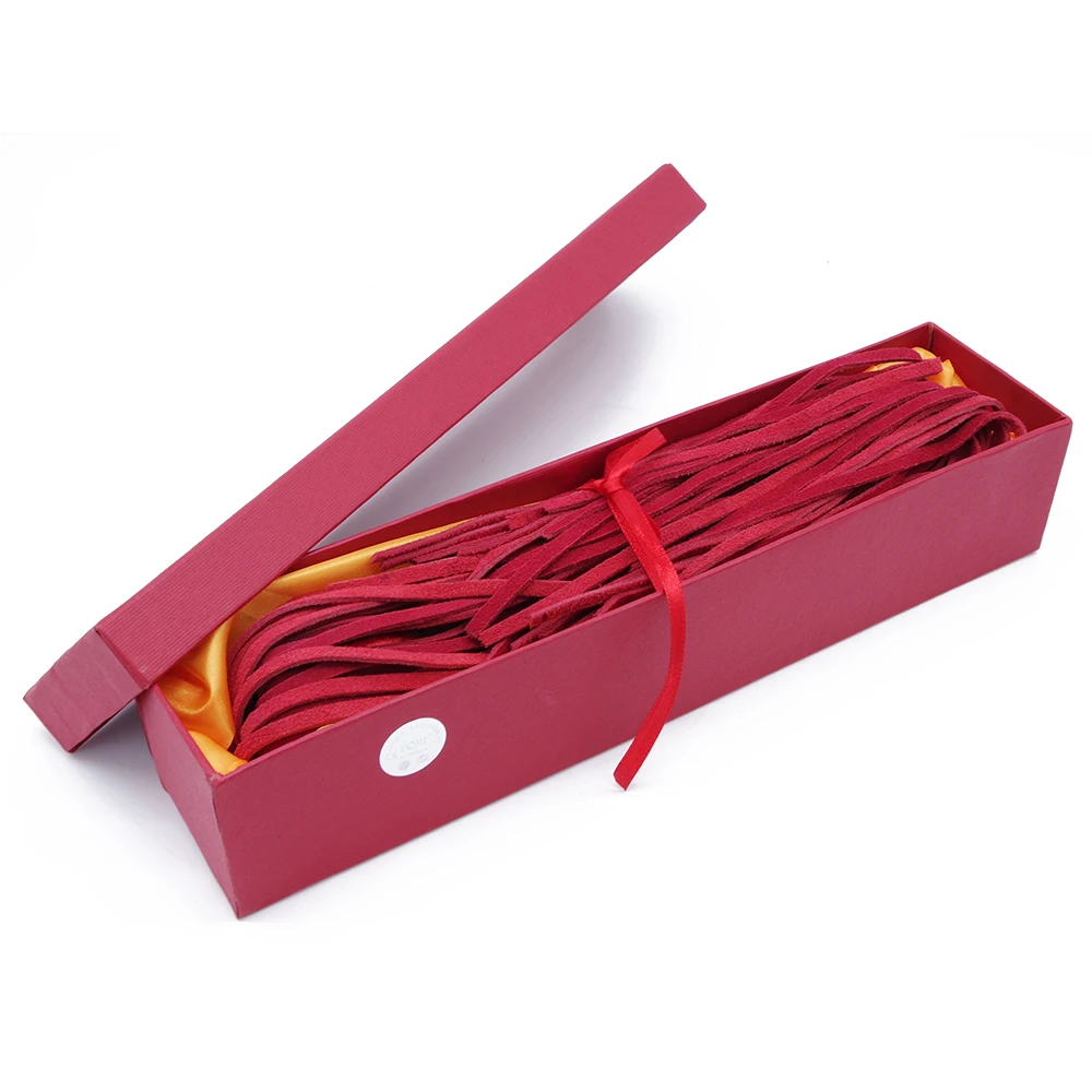 DOMI натуральная кожа анальные игрушки женский Фетиш хлыст стеклянный