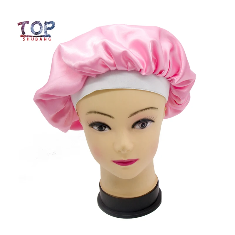 Мягкая атласная шляпа для детей и взрослых с высокой эластичной резинкой | Дом