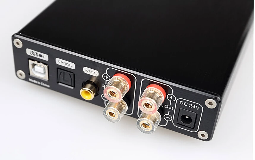 Topping VX2 full digital amplifier support 24bit/192kHz Coaxial &amp Optical input and 24bit/96kHz USB input.40W x 2 BTL output |