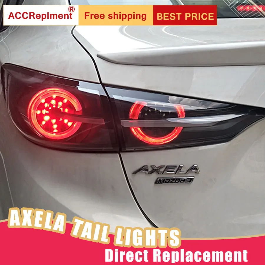 Новый светодиодный фонарь светильник s в сборе для Mazda 3 Axela 2014-2018 задний