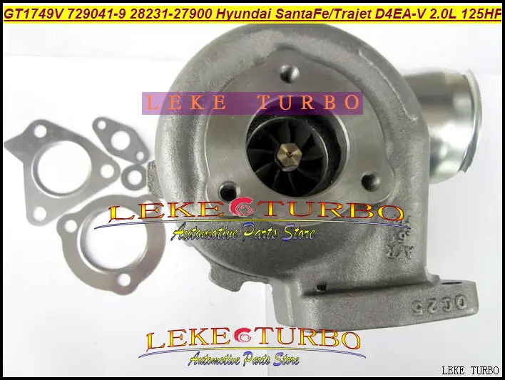 Бесплатная доставка GT1749V 729041-5009S 729041-0009 729041-28231 Турбокомпрессор для HYUNDAI Santa Fe Trajet