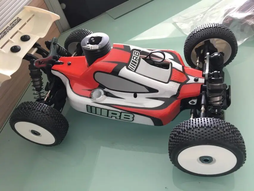 HPI RB Racing 1/8 Масштаб RC внедорожный Nitro 25 28 21 гоночный багги корпус окрашенный для HSP LOSI FS ROBOTRONIC REDCAT HOBAO OFNA FS