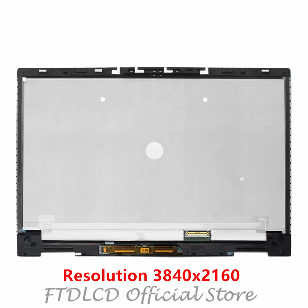 FTD lcd 13,3 ''FHD 4K lcd сенсорный дисплей Aseembly+ рамка для hp Envy x360 13-ag серии 13-ag0502na 13-ag0900ng 13-ag0002nf