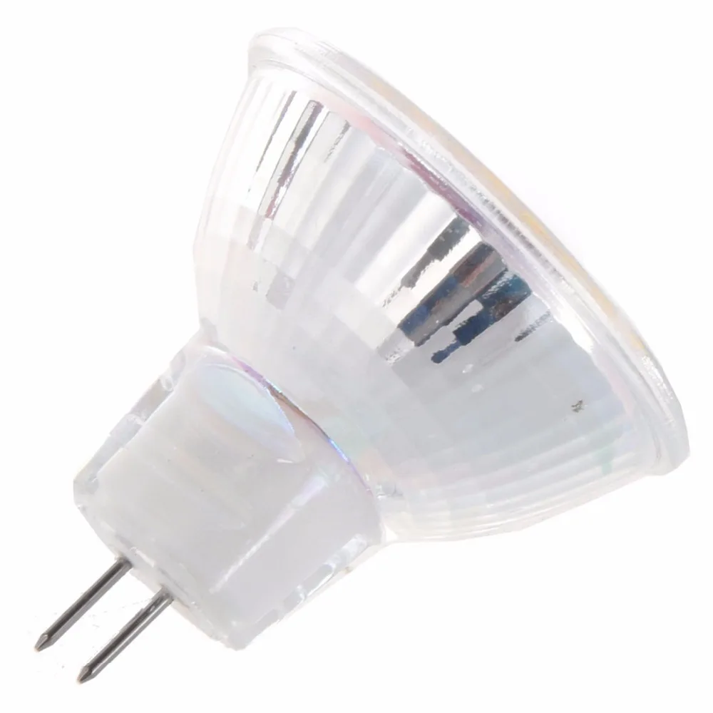 Светодиодная лампа 12 в постоянного тока 5 шт. 1 вт MR11 G4 24 светодиодный ода 3528 SMD 1210