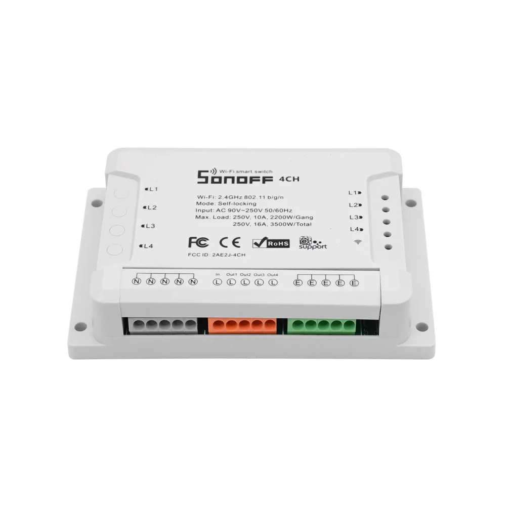 Sonoff Wifi умный переключатель 4CH/4CH R2 DIY Переключатель беспроводной домашний