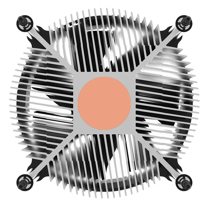 Кулер Cooler Master i30 i50 Мини кулер для процессора 95 мм тихий вентилятор для intel LGA 775 1150 1151 1155 1156 для AIO и M-ATX охлаждения