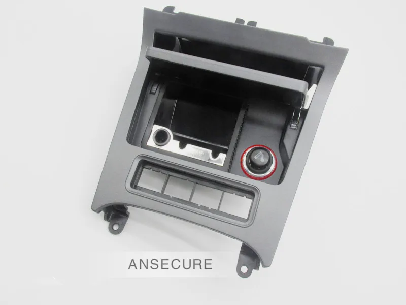 Черная передняя пепельница с 4 отверстиями для кнопок Volkswagen VW Golf 6 MK6 MK5 Jetta EOS 1K0 857 961