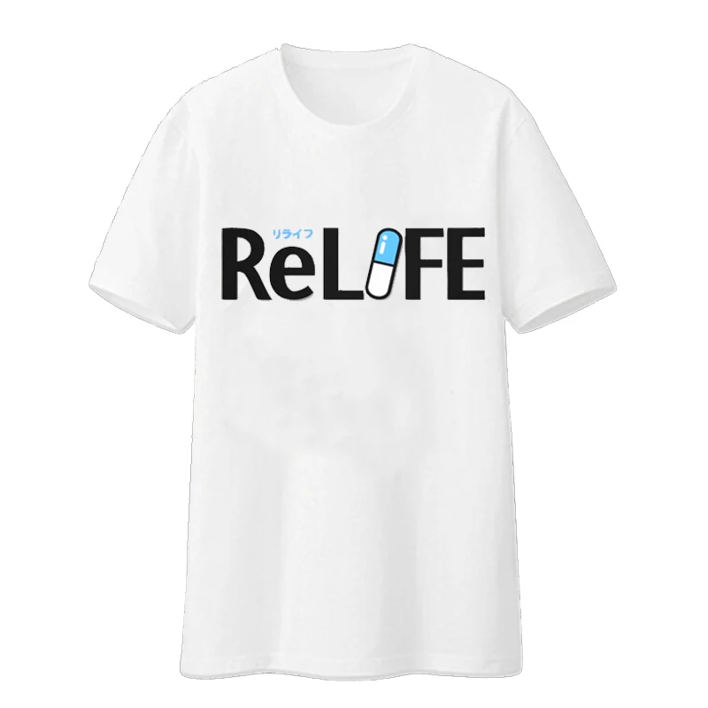 Новая футболка для косплея японского аниме ReLIFE Hisiro Chizuru Мужская Летняя короткая