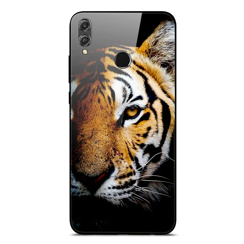 as photo 27 Чехол для huawei Honor 8X, чехол Honor8x Max, задняя крышка из закаленного стекла, чехол для huawei Honor 8X, чехол 8 X TPU, бампер Honor 8X Max - Цвет: as photo 27