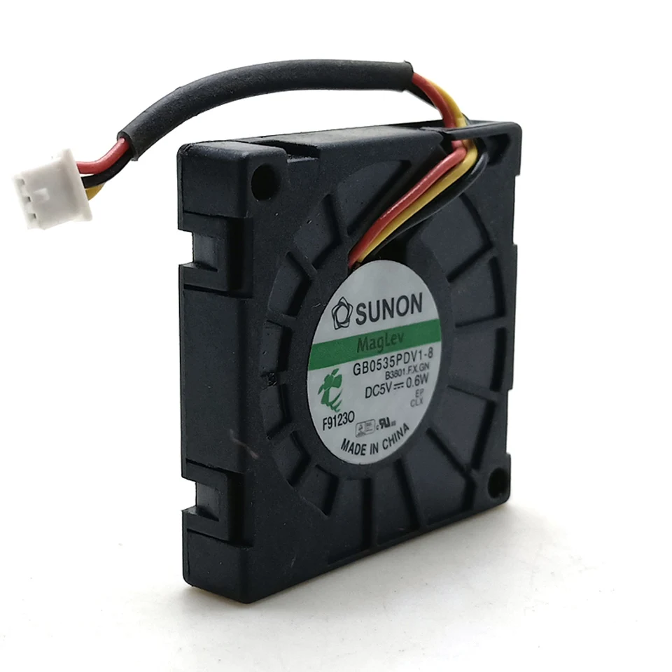 1 шт. 5 в постоянного тока GB0535PDV1-8 DC5V 0 6 Вт 35*35*07 мм 35 Скорость Сигнала Вентилятор