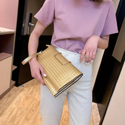 gold handbags Женский модный клатч сумка дизайнер сумки для женщин маленький день клатч Прямоугольная Сумка-клатч цепи обувь для девочек Сумка через плечо - Цвет: gold handbags