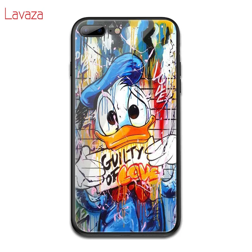 TG5 Чехол для iPhone 6 6S 7 8 Plus 5 5S SE XR X XS 11 Pro MAX из закаленного стекла и ТПУ с рисунком граффити - Цвет: TG5