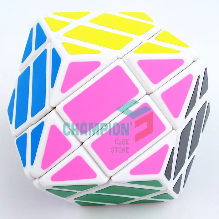 Lanlan Ромбический Додекаэдр Magic Cube головоломка Черно-белый обучения и