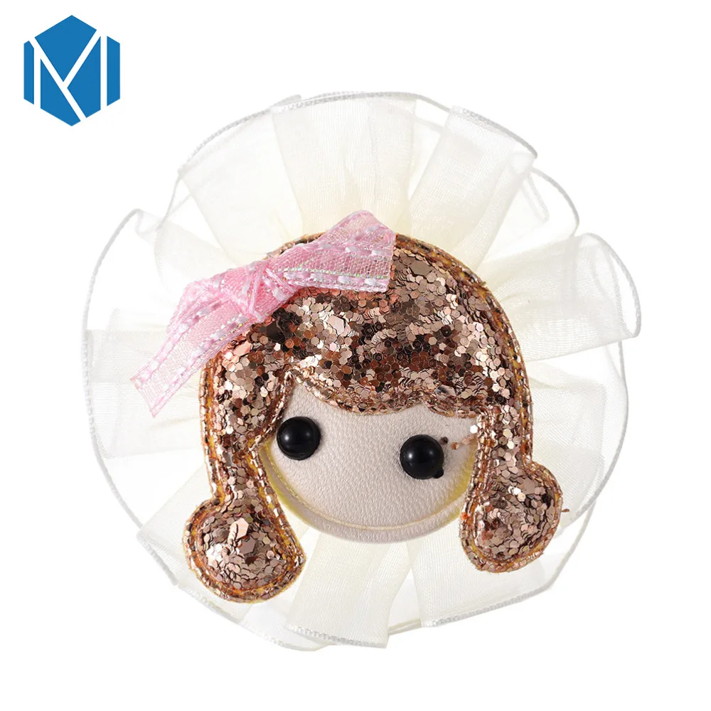 Q M MISM High Quality Girls Hairpins For Kids Babe Hair Clips Princess Child Hairgrip Safe Cute Lace Barrettes Accessories | Украшения и