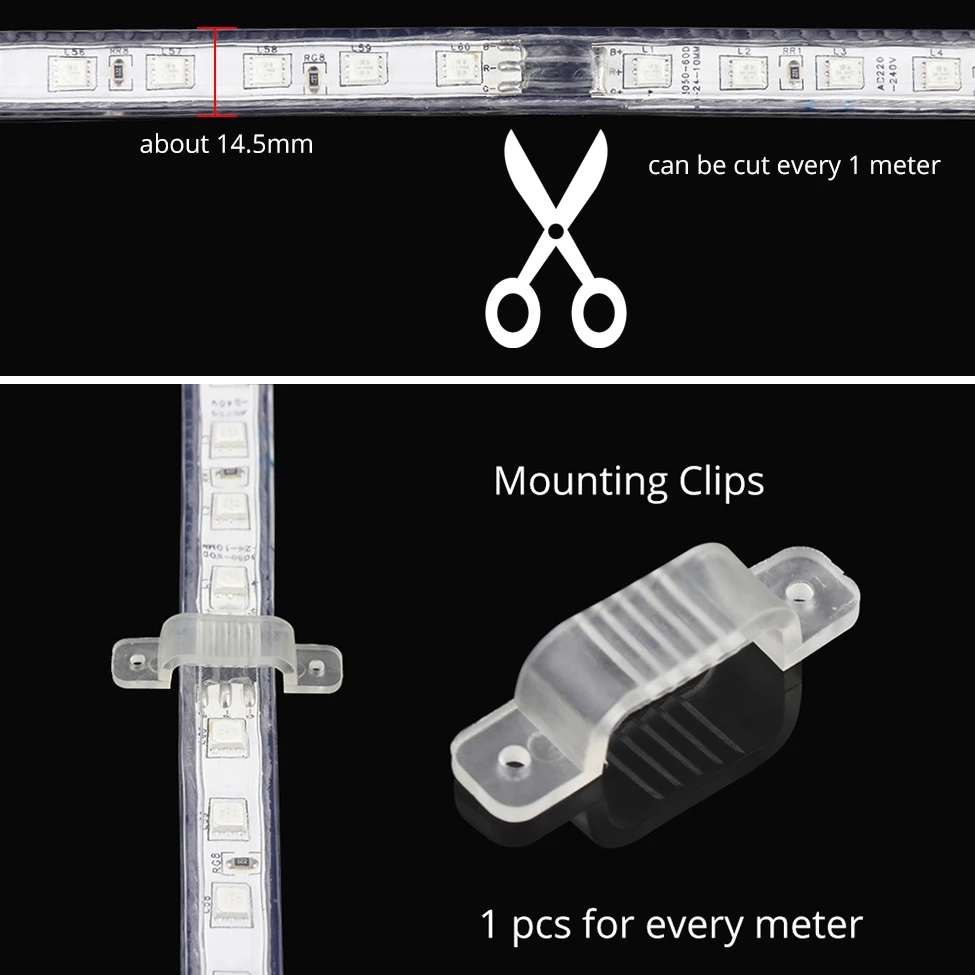 Приложение управления и RF дистанционный контроллер RGB светодиодный 220 В