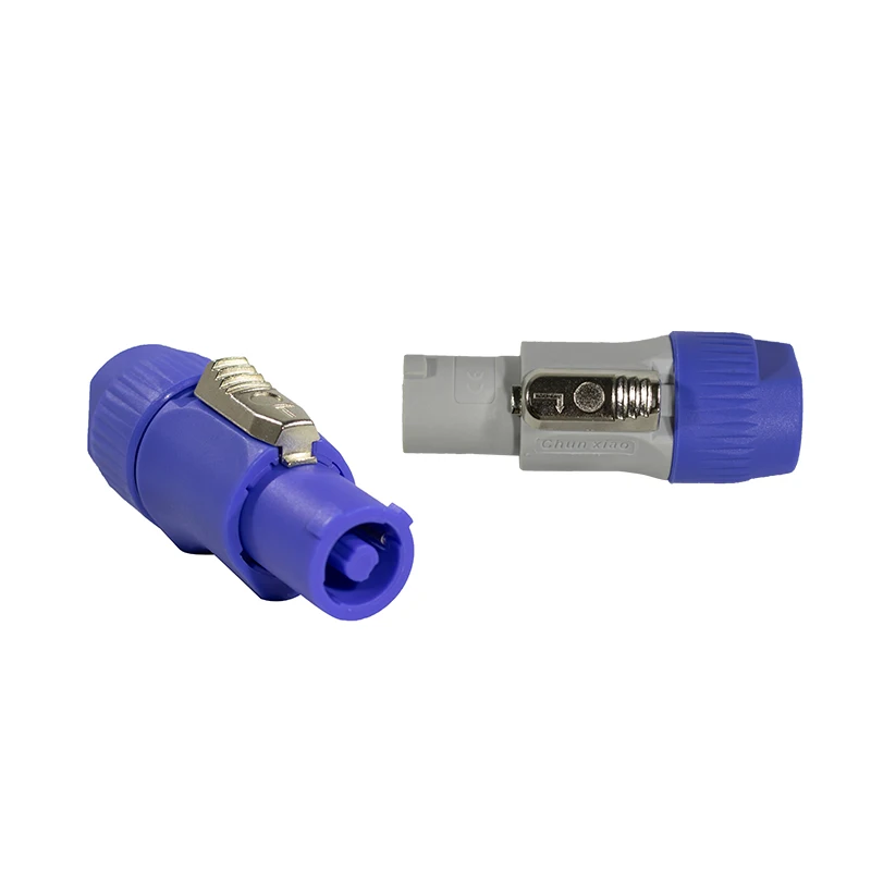 Model F Быстрая сценическое освещение фитинг продукты power Con Plug Out-синий и белый для ввода мощности DMX сценическое освещение Dj оборудование - Цвет: Model F