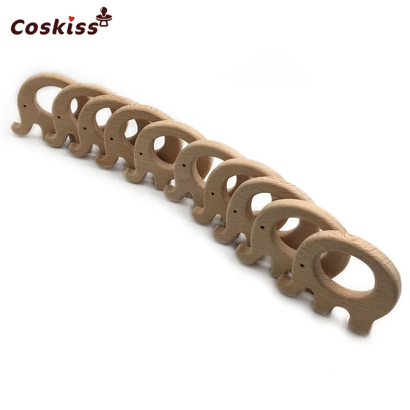 Прорезыватель для зубов из натурального бука ручной работы | Мать и ребенок